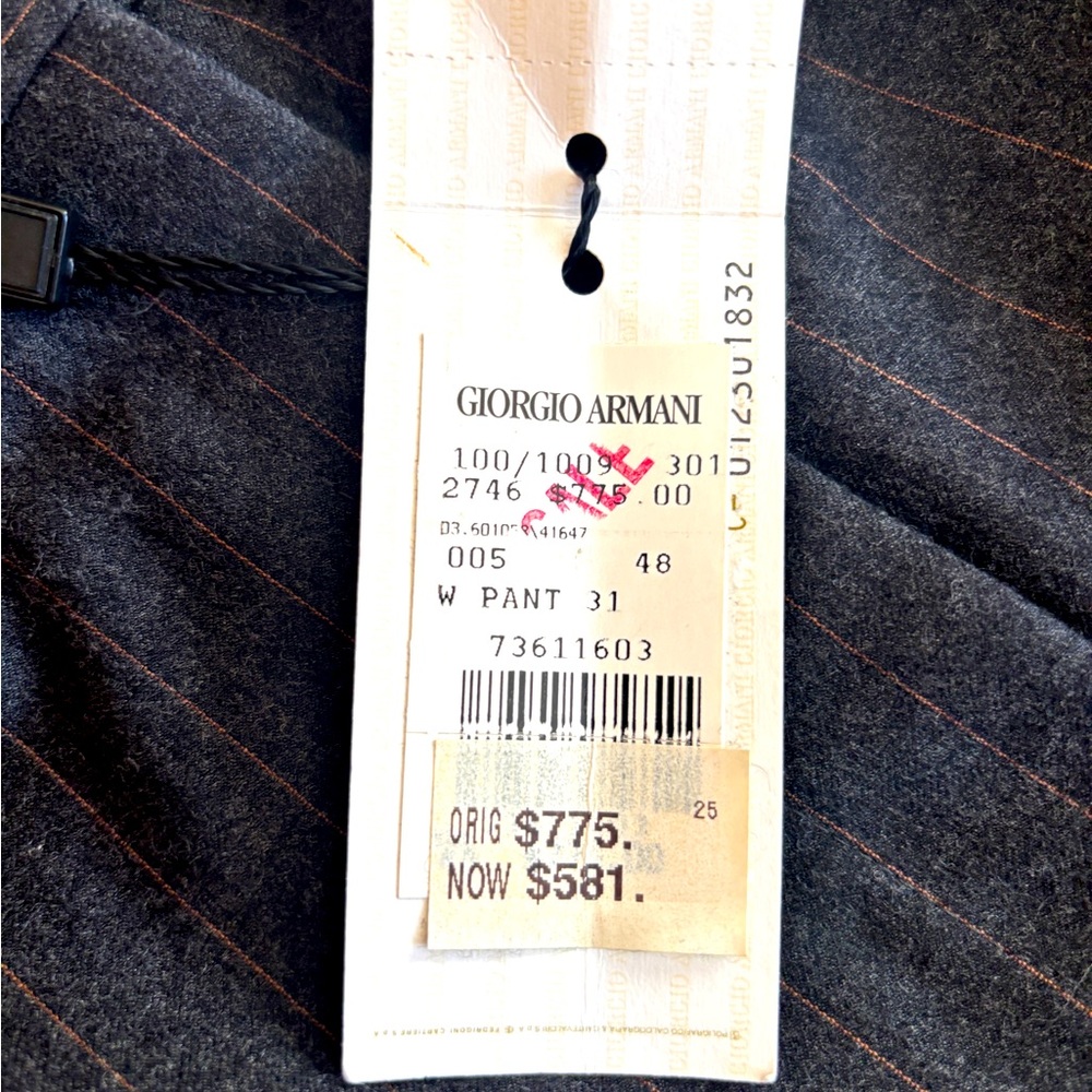Authentic Giorgio Armani Trousers.
